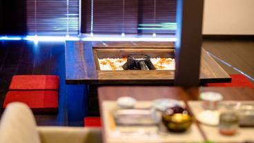 客室内のダイニングエリア / 36