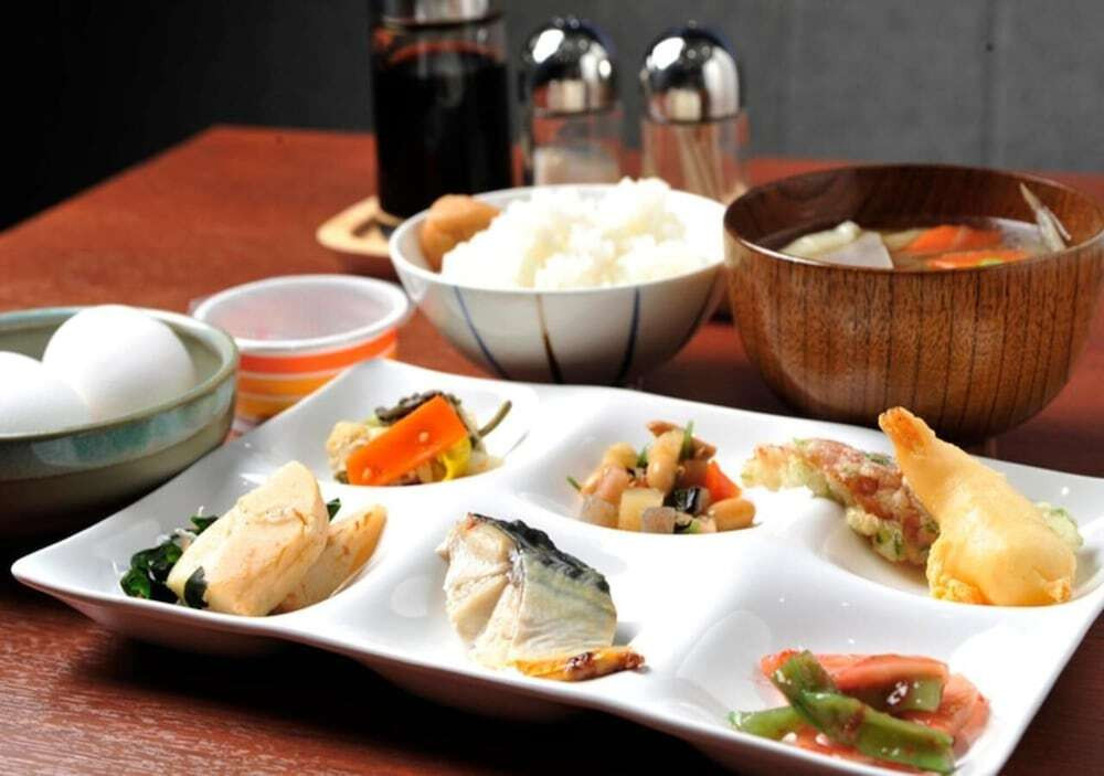 朝食ビュッフェ