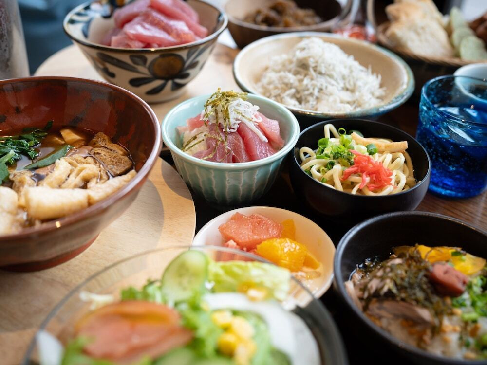 朝食ビュッフェ