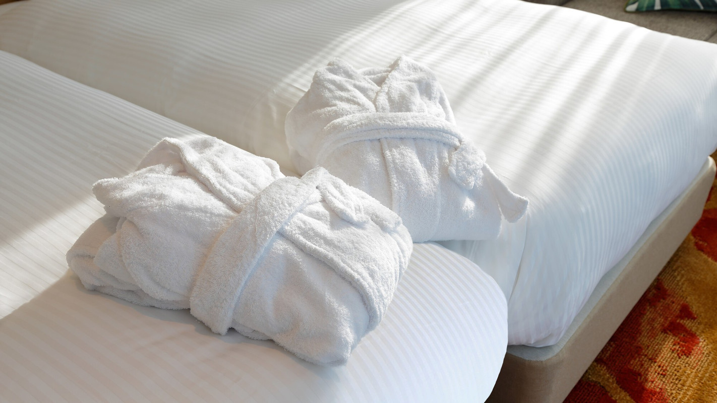 プレミアムフロア限定バスローブ