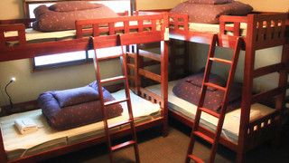 ２段ベッド　４名部屋　専用バスルーム付