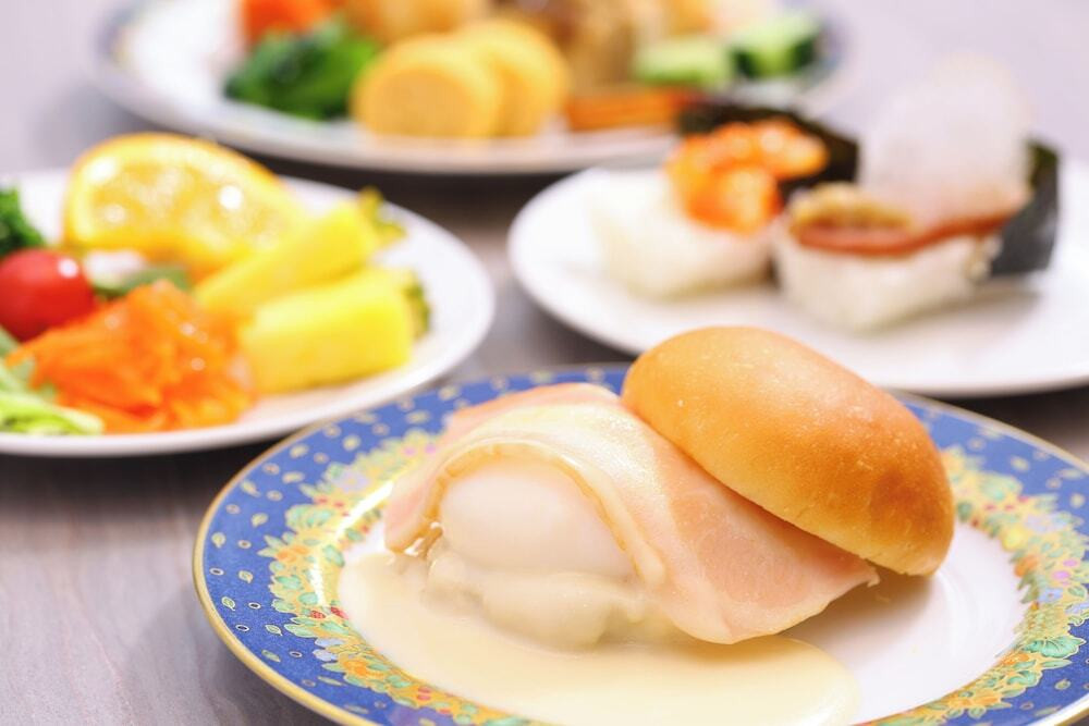 朝食ビュッフェ