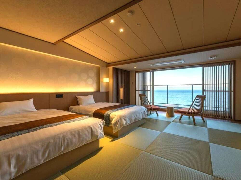海と一体になれる露天風呂やお風呂専用棟で温泉三昧3656726