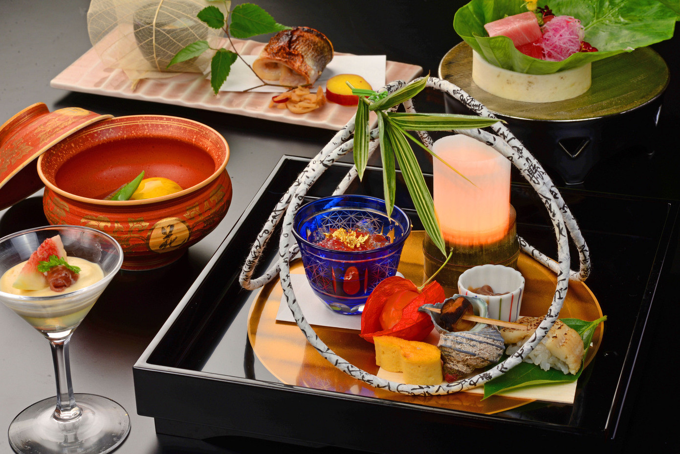 「箱根 花紋」 料理 157069865 夕食コース一例