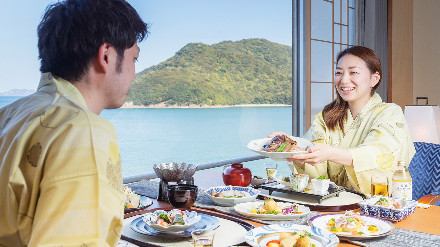 客室のジャグジー露天風呂から眺める海の絶景3563675