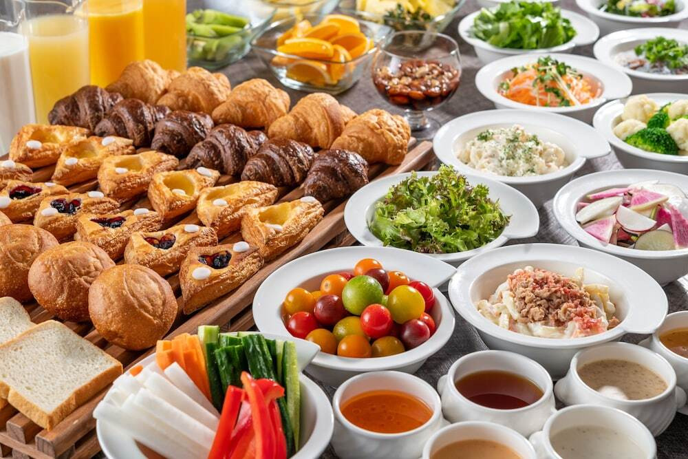 朝食ビュッフェ