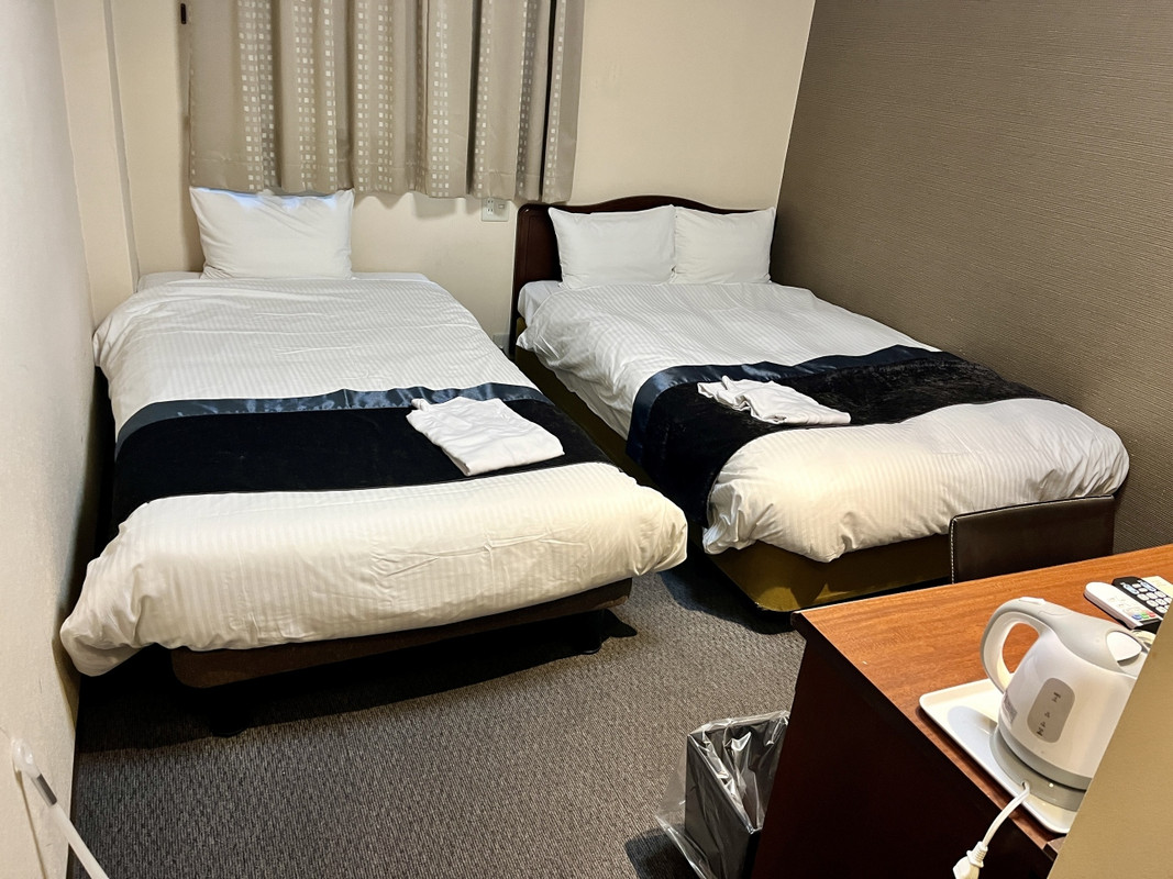 シングルで予約しましたがツインルームに宿泊