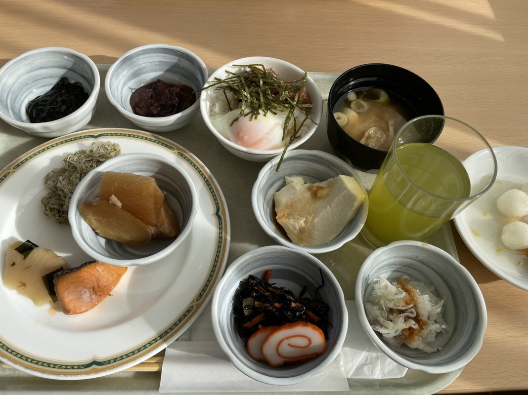 朝食バイキング