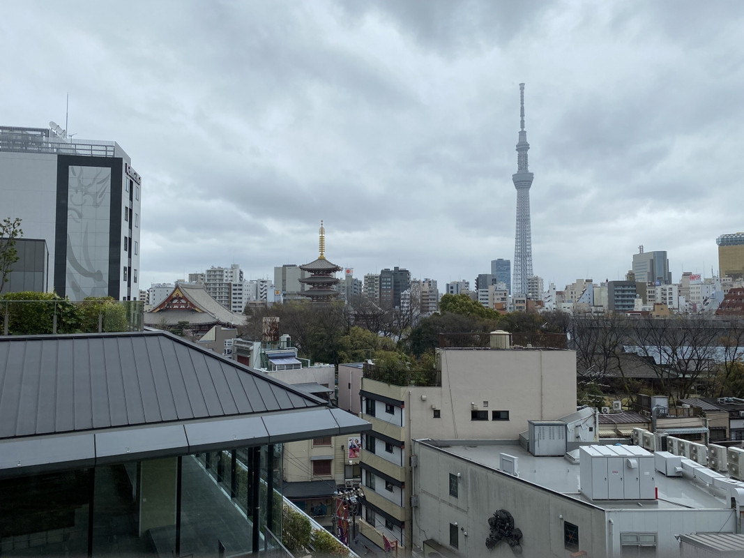 エレベーターホールからの眺望