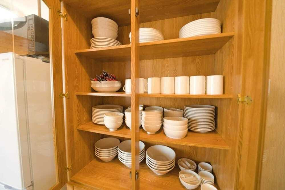 客室内のダイニングエリア