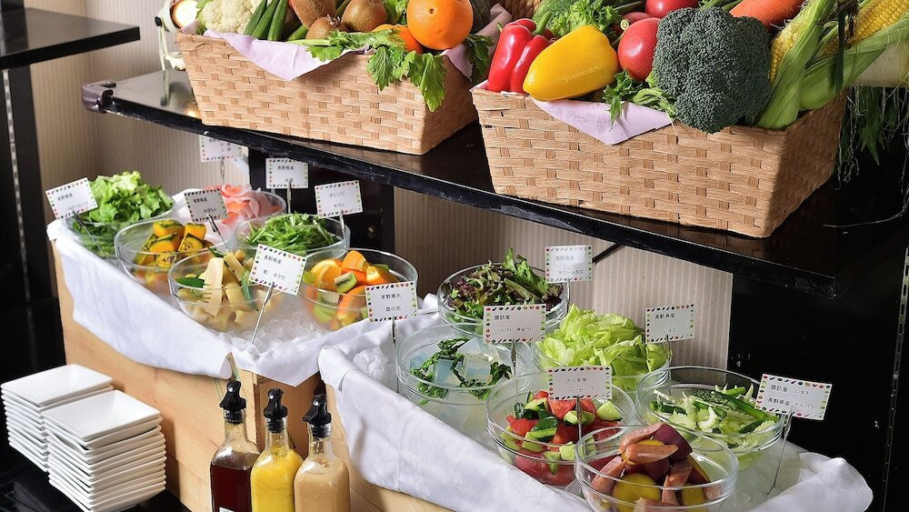 朝食ビュッフェ