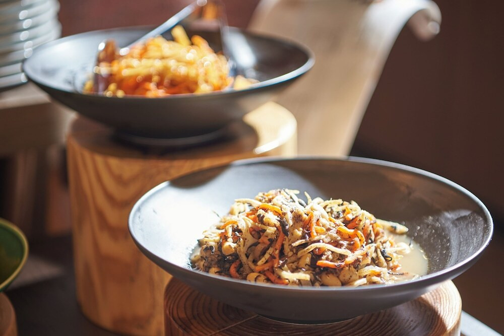 朝食ビュッフェ