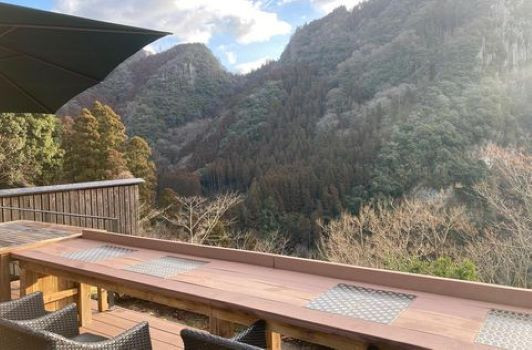 あさもやテラスの眺め