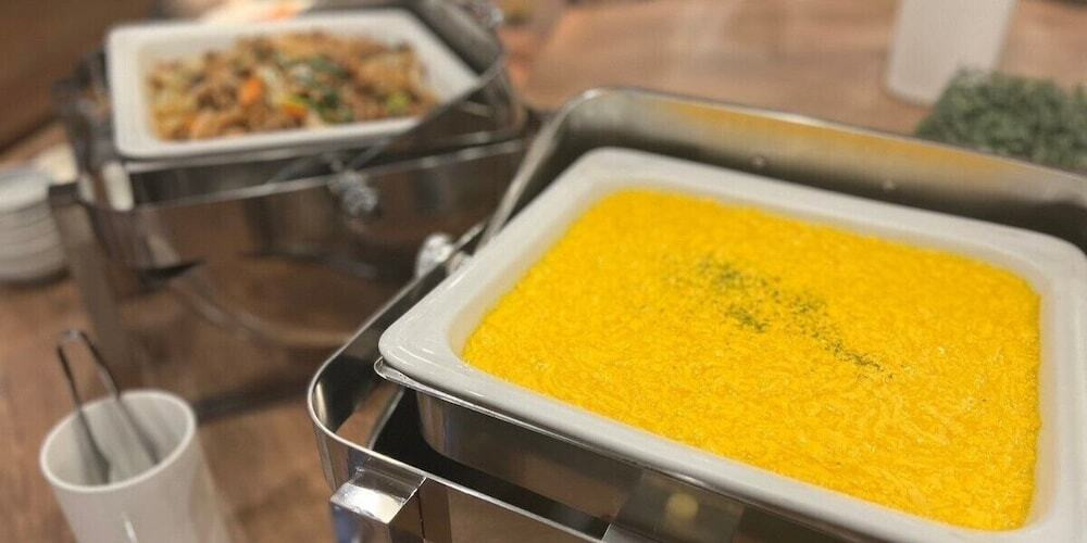 朝食ビュッフェ