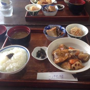 「ごはん屋」料理 1148954 揚げカレイ黒酢あん
