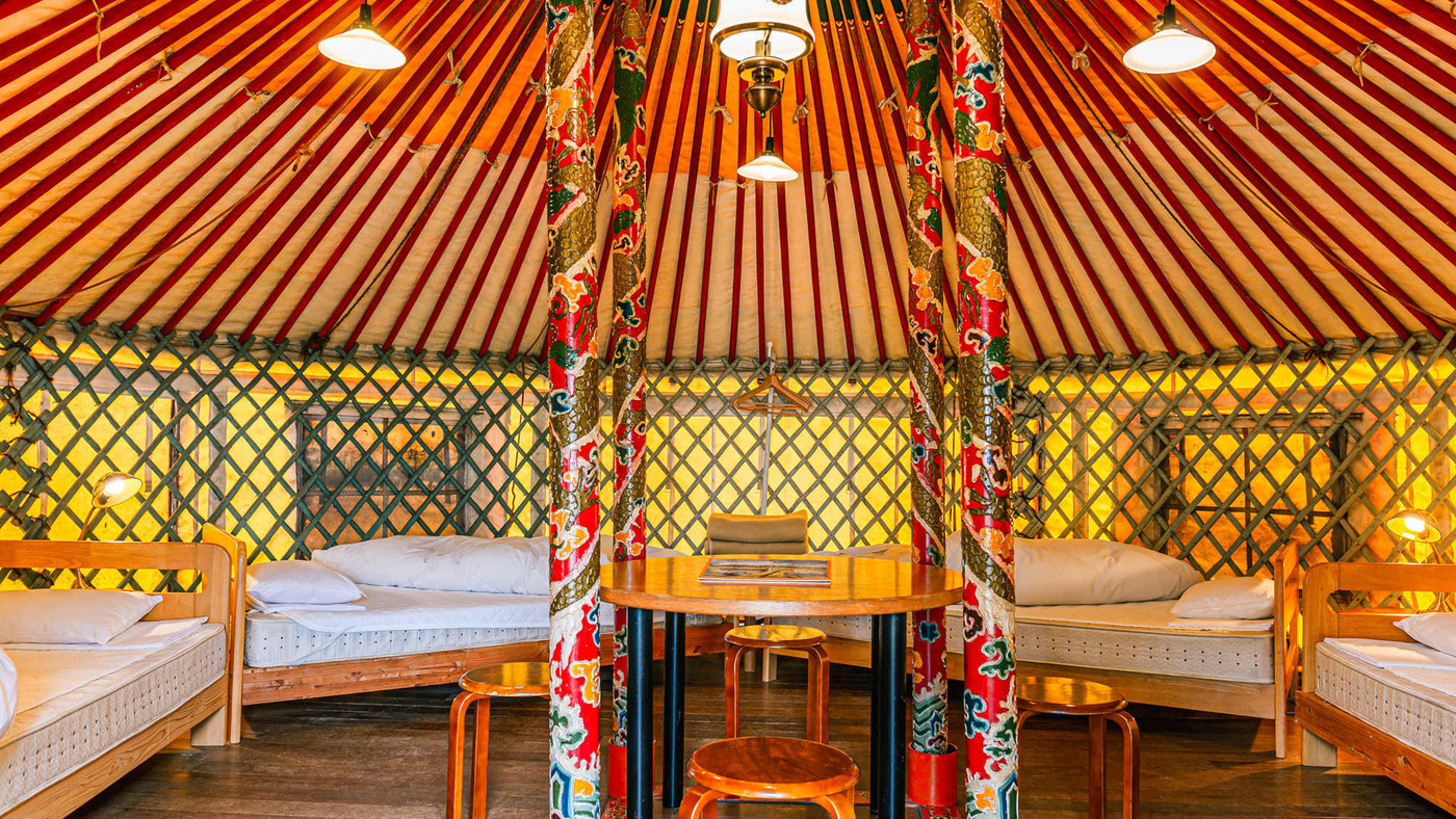 ②「つつじ荘」でモンゴルのパオに泊まろう！3425770