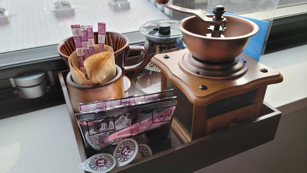 客室のコーヒーミルセット / 5