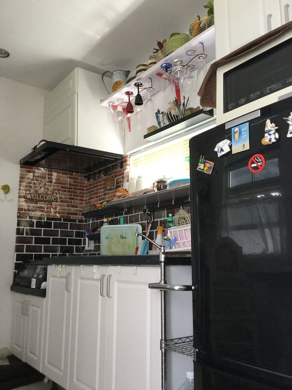 客室内のダイニングエリア