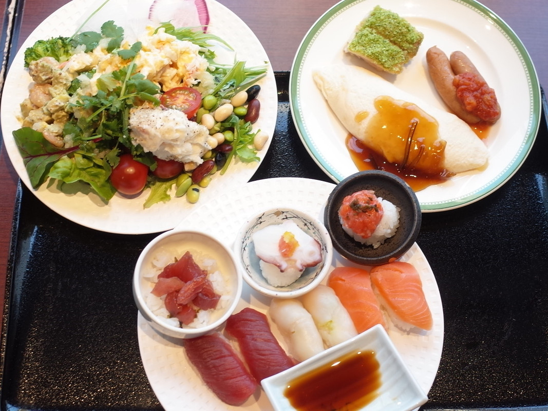 朝食ビュッフェ