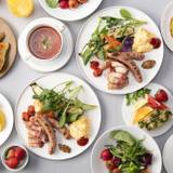 朝食ビュッフェ 盛り付け一例 / 1