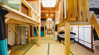 和風ロフトベッドルーム 4人部屋 禁煙 (4人向けドミトリーを4名料金で貸切利用)