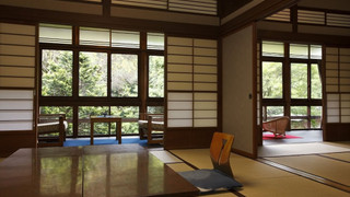 和洋室 川側『禅』