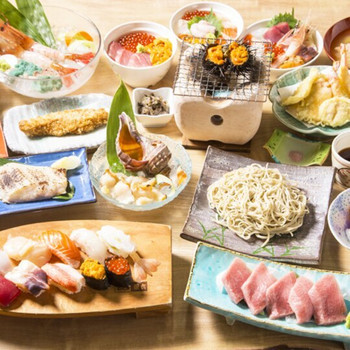 海の幸が勢揃い！魚料理のフルコース3483388