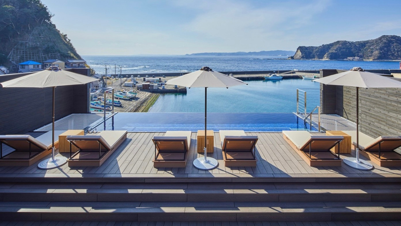 温泉インフィニティプールあり!のどかな漁村にある静かな旅館3997754