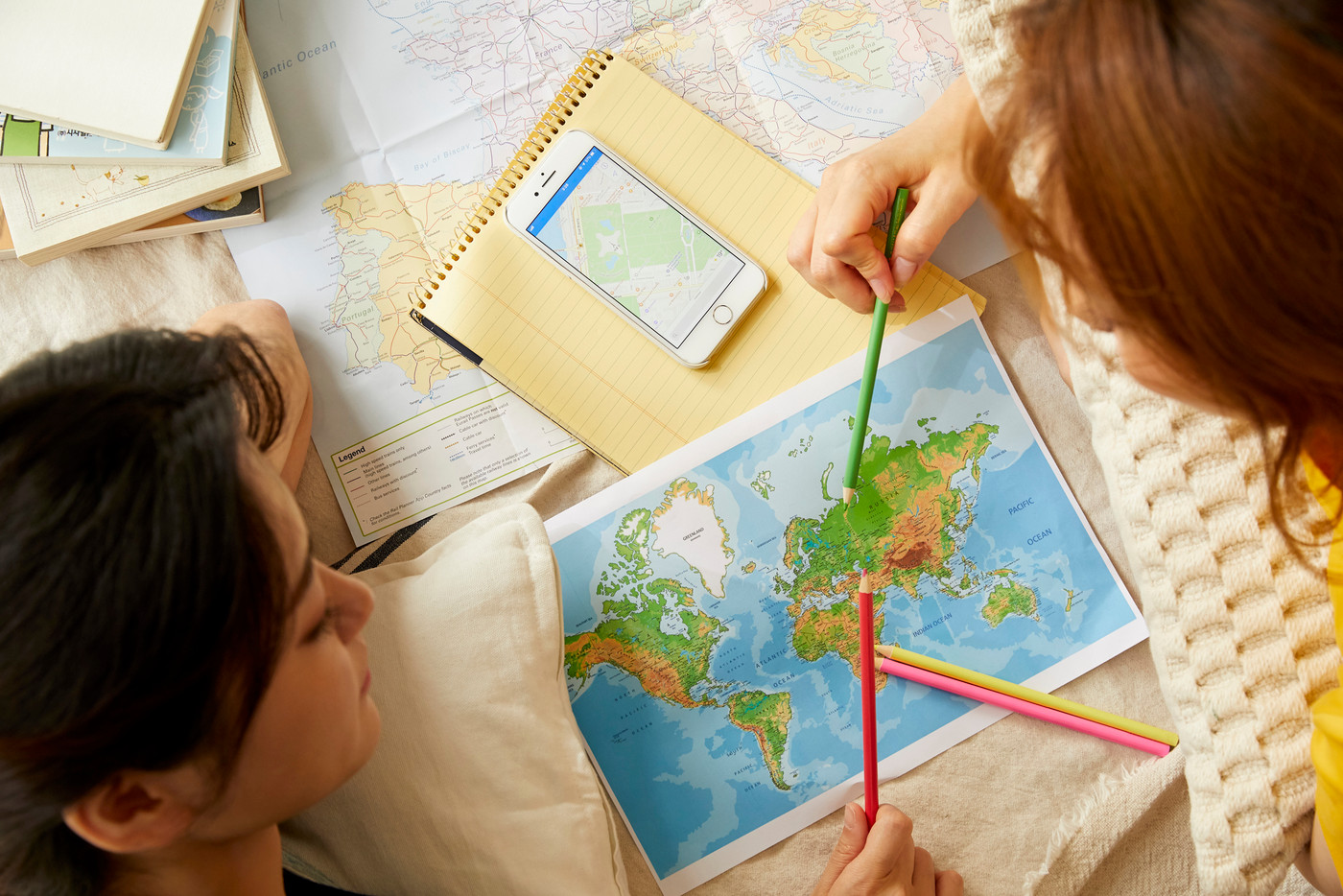 女子旅　旅行計画