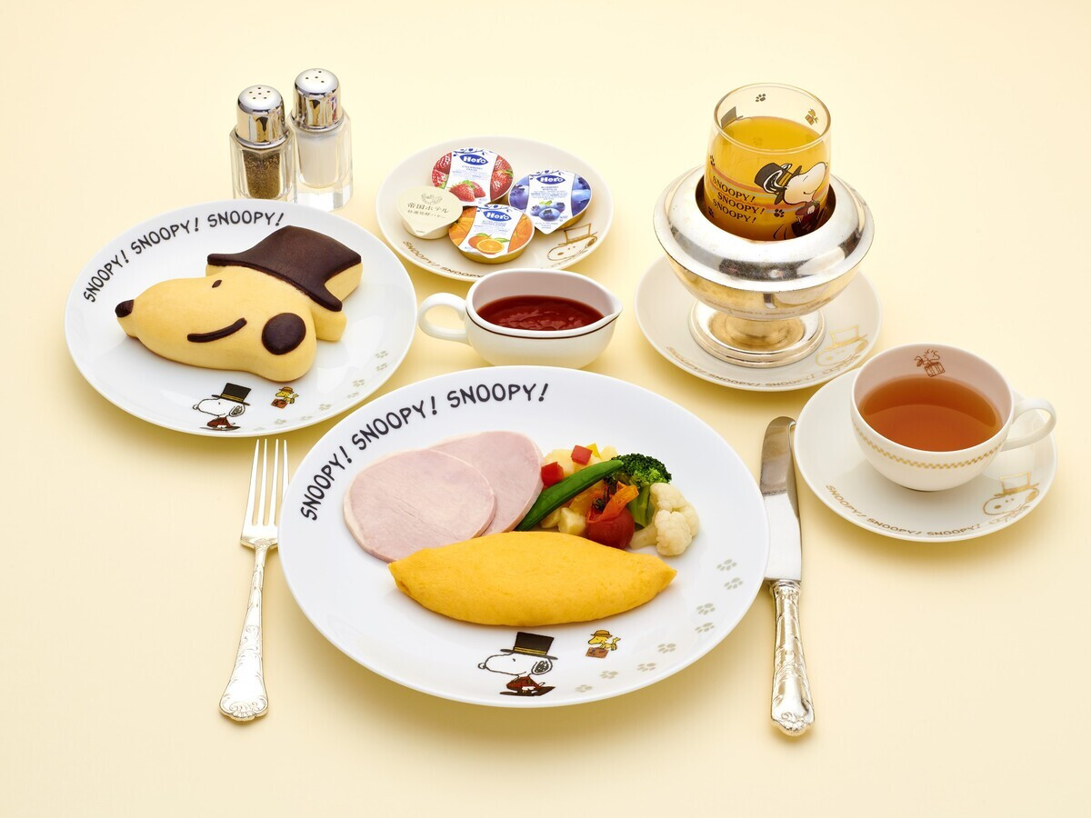 ここでしか出会えない、ドアマン・スヌーピーと一緒にステイ♪4377805