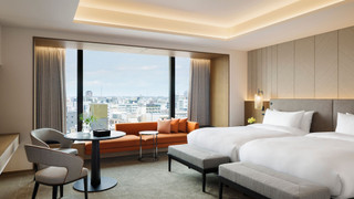 プレミア ルーム シングルベッド 2 台 禁煙 シティビュー