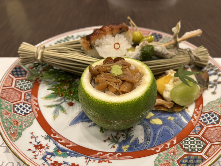 割烹 松秀_会席料理_前菜例