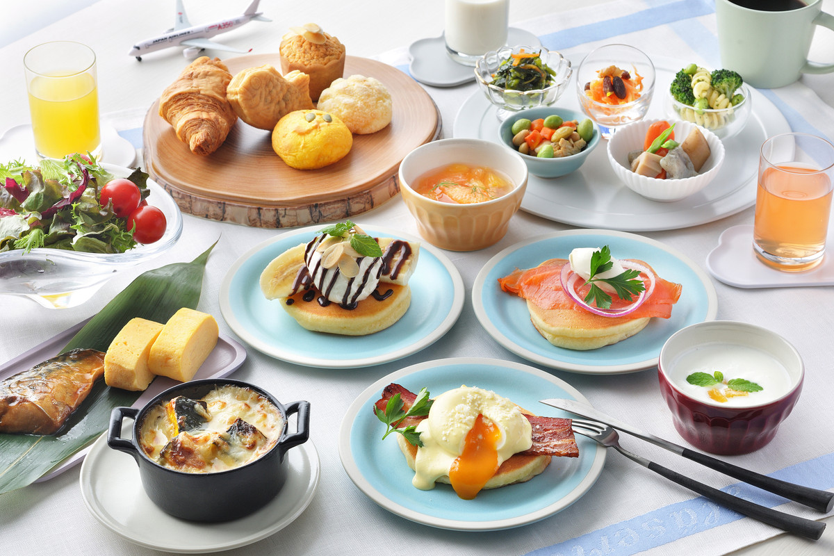 朝食ビュッフェ①