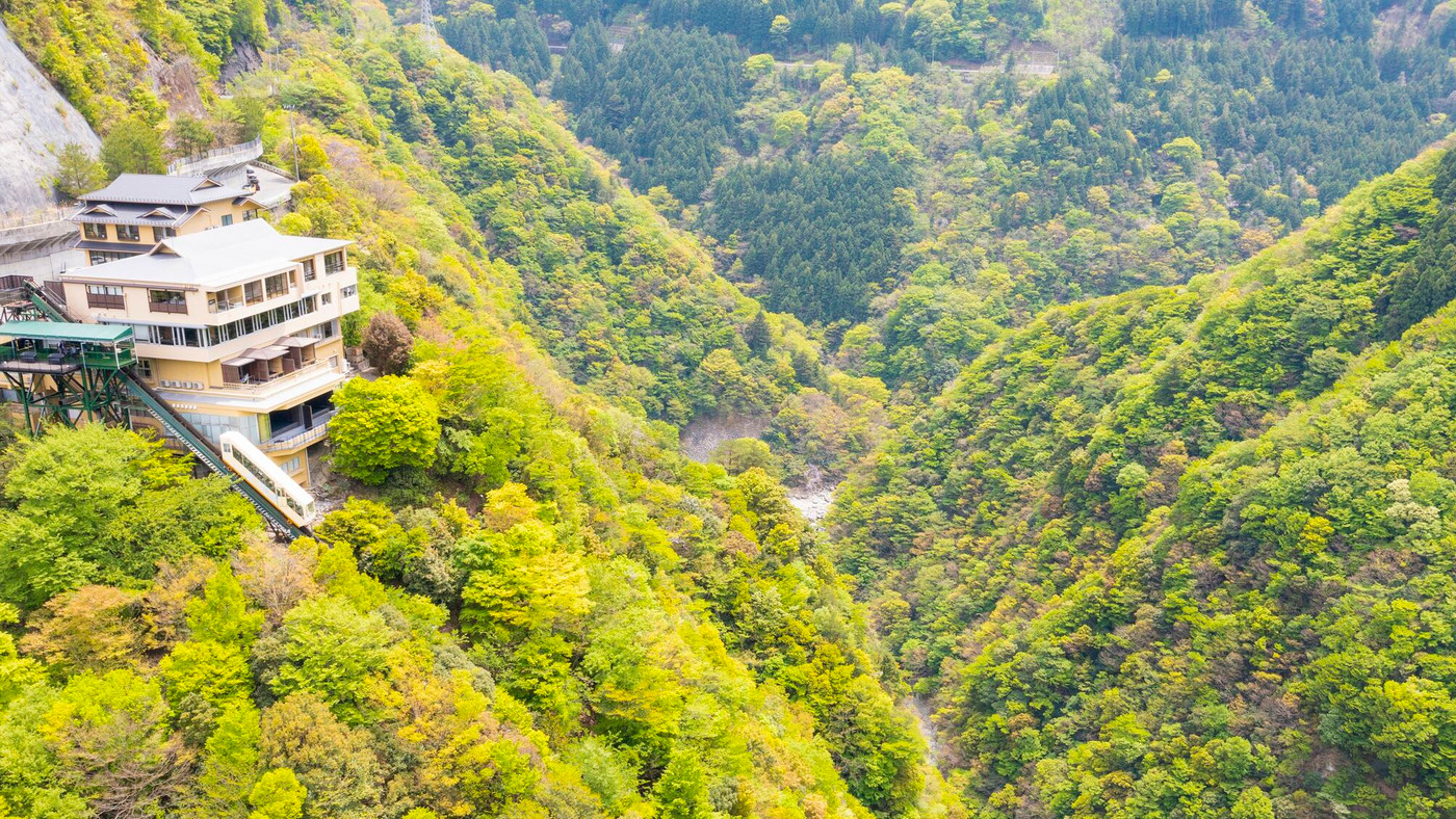 自然の息吹を感じる絶景と温泉を堪能する秘境の宿4011752