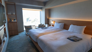 [高層階] スーペリア ツイン (富士山ビュー) 禁煙