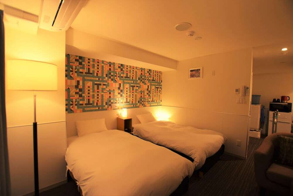 住宅街の中にある、キッチン・洗濯機完備のホテル3448968