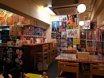 「スパゲッティーのパンチョ 秋葉原店」内観 1043672 毎度お馴染みパンチョワールド