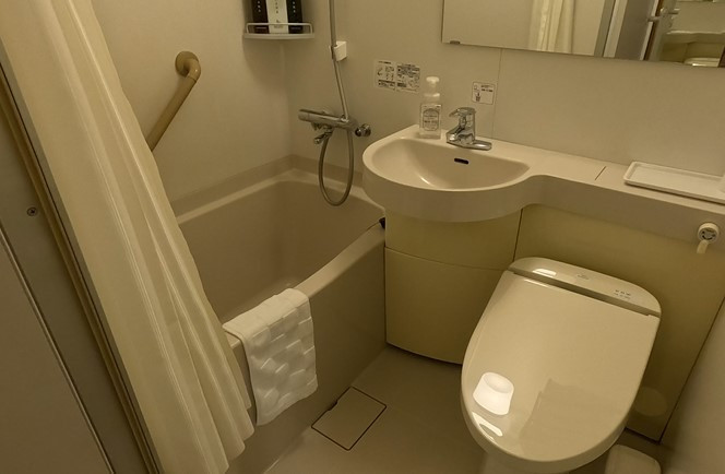 水回りはビジネスホテルど真ん中って感じ