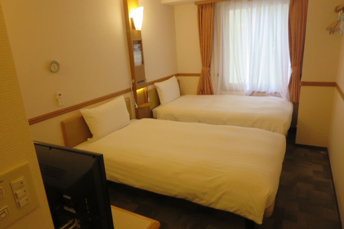 ツインルームを利用しました。