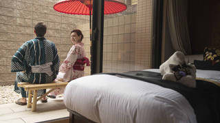 ツインルーム テラス