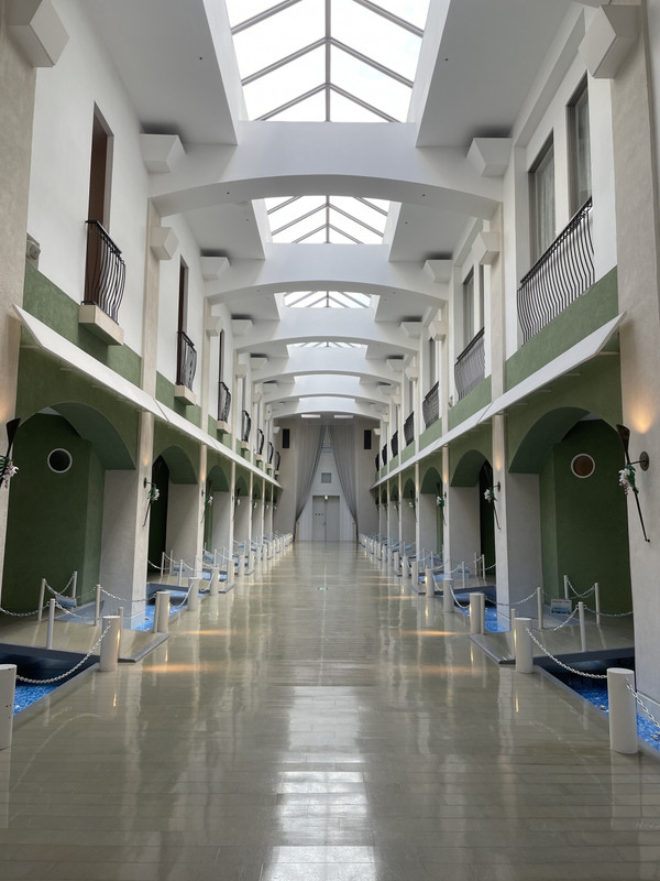 客室までの廊下