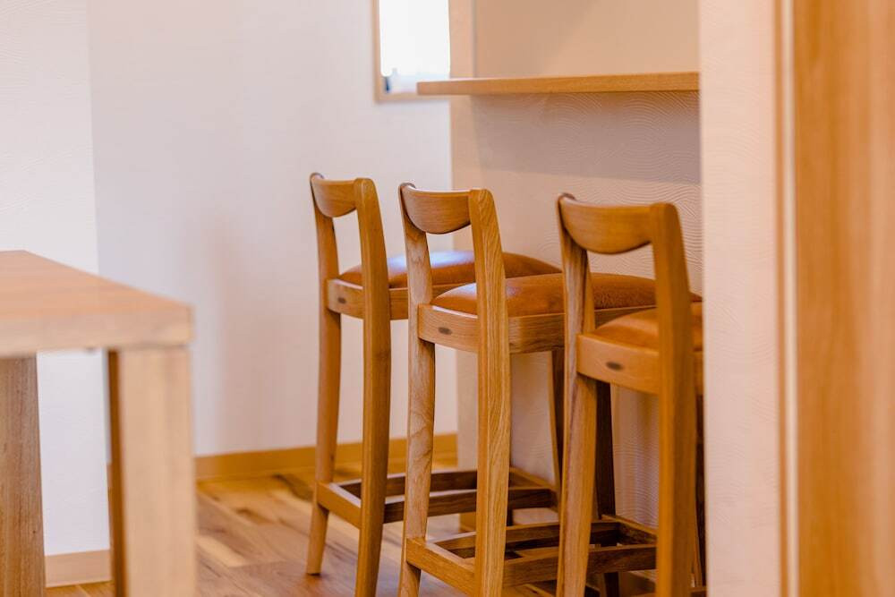 客室内のダイニングエリア