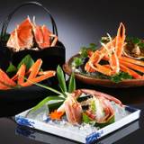 個室の食事処で
丹後の幸をいただく / 2