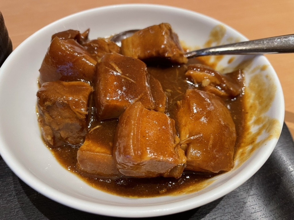 ブッフェのラフテーカレー