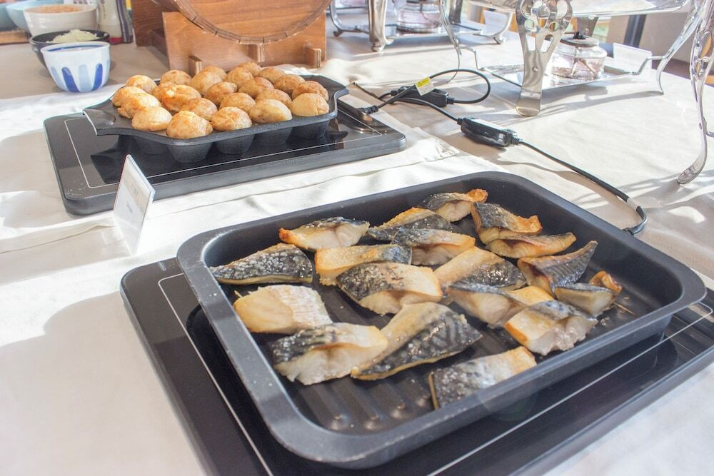 朝食ビュッフェ