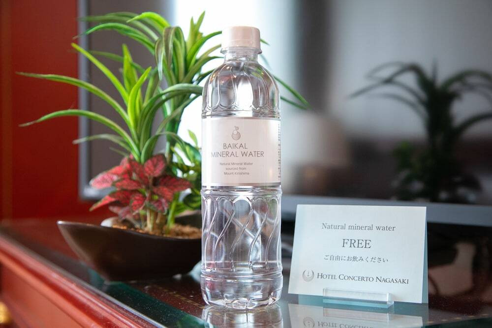 客室のミネラルウォーター