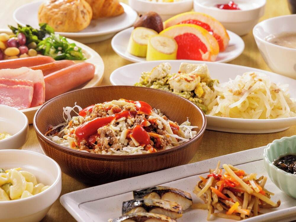 朝食ビュッフェ