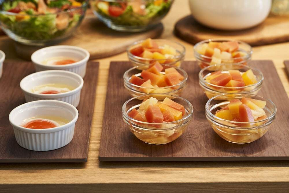 朝食ビュッフェ