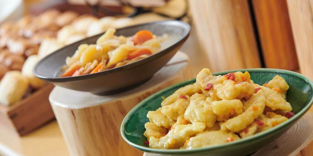 朝食ビュッフェ