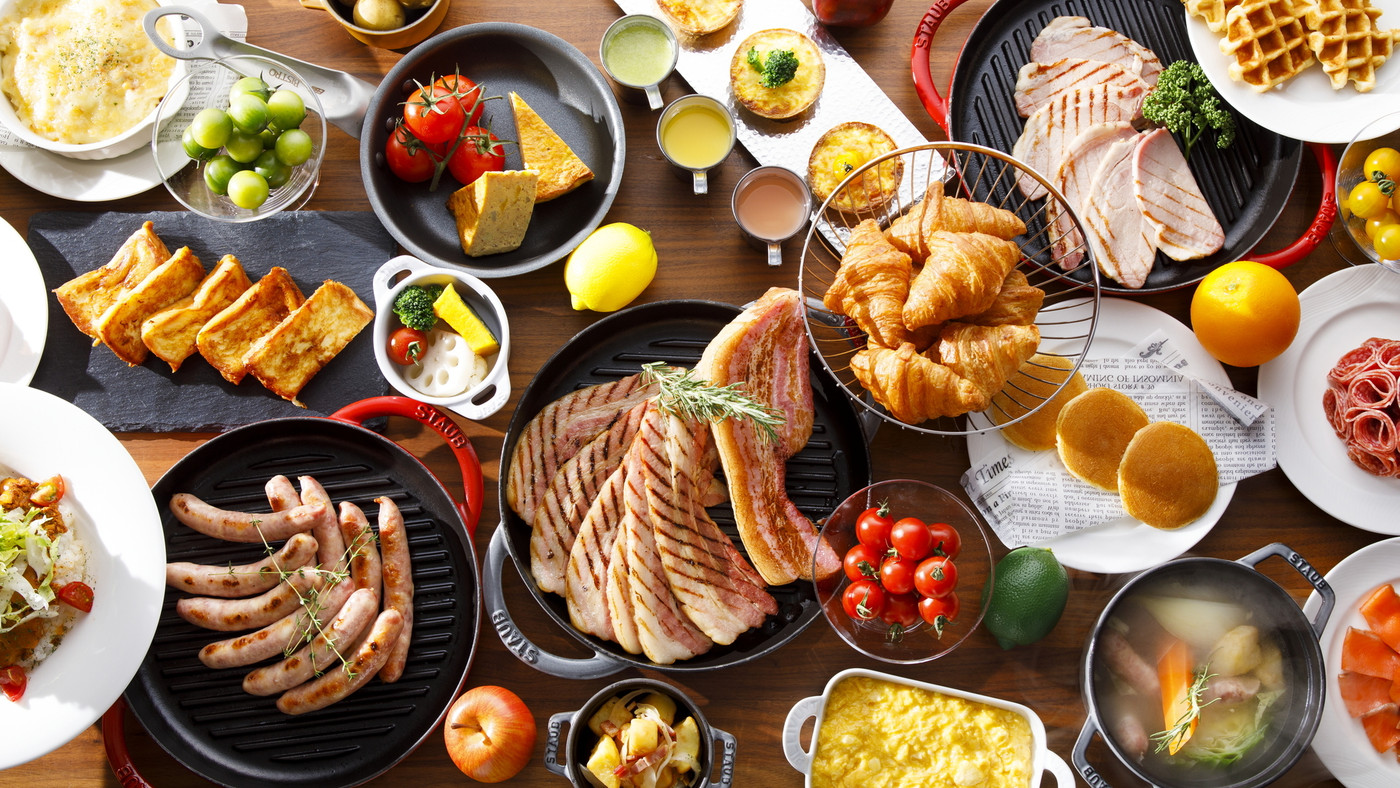 50種類以上の種類豊富な朝食ビュッフェで幸せな1日をスタート3414445